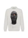 Ih Nom Uh Nit Black Mask Sweatshirt In White