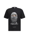 Ih Nom Uh Nit Graphic Mask Print Crewneck T-shirt In Black