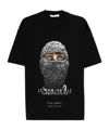 Ih Nom Uh Nit Graphic Mask Print Crewneck T-shirt In Black