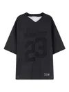 Ih Nom Uh Nit Performance Fabric Short Sleeve T-shirt In Black