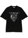 Ih Nom Uh Nit Cat-print T-shirt In Black