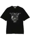 Ih Nom Uh Nit Cat-print T-shirt In Black
