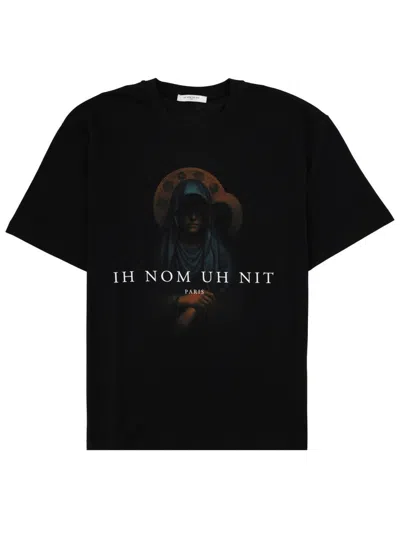 Ih Nom Uh Nit Classic Minimalist T-shirt For Men In Black