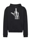 Ih Nom Uh Nit Cotton Print Sweatshirt In Black