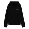 Ih Nom Uh Nit Relaxed Fit Black Hoodie With Graphic Design