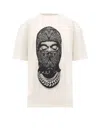 Ih Nom Uh Nit Graphic Print Crew-neck Short Sleeve T-shirt In White