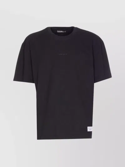 Ih Nom Uh Nit Crewneck Short Sleeve Straight Hem T-shirt In Blue