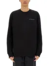 Ih Nom Uh Nit Crown Mask Print Sweatshirt In Black