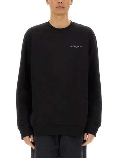 IH NOM UH NIT IH NOM UH NIT CROWN MASK PRINT SWEATSHIRT