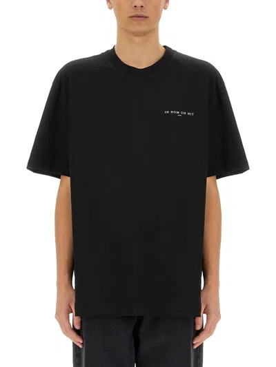 IH NOM UH NIT CROWN MASK PRINT T-SHIRT