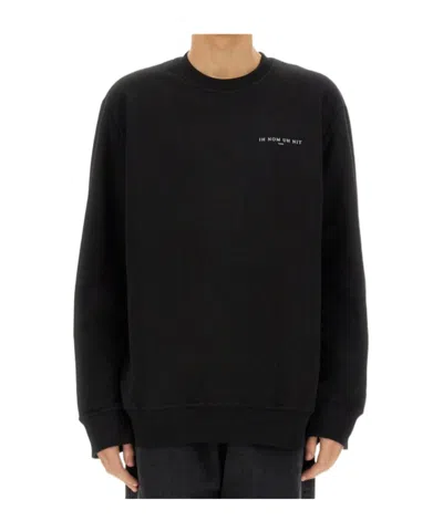 IH NOM UH NIT IH NOM UH NIT	 CROWNED MASK CREWNECK SWEATSHIRT