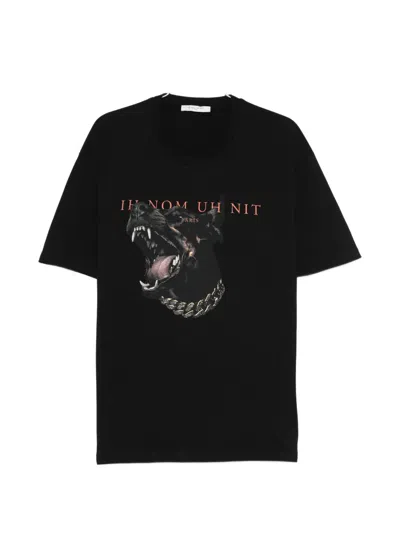Ih Nom Uh Nit Dobermann T-shirt In Black