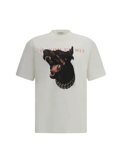 Ih Nom Uh Nit Dobermann T-shirt In Off White