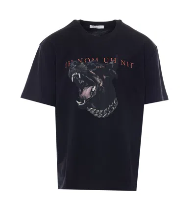 Ih Nom Uh Nit Dobermann T-shirt In Black