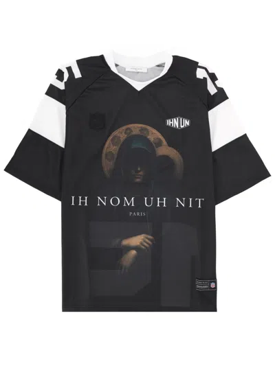Ih Nom Uh Nit Essential Mini Tee For Modern Men In Black