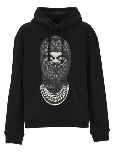 Ih Nom Uh Nit Man Sweatshirt Black Size Xl Cotton