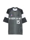 Ih Nom Uh Nit Floral Print T-shirt In Black