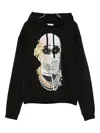 Ih Nom Uh Nit Future Mask Cotton Hoodie In Black