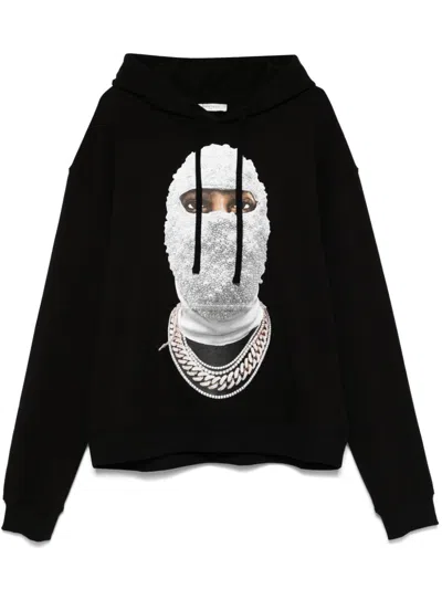 Ih Nom Uh Nit Future Mask-print Hoodie In Black