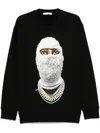 Ih Nom Uh Nit Future Mask Sweatshirt In Black
