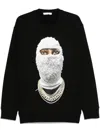 Ih Nom Uh Nit Future Mask Sweatshirt In Black