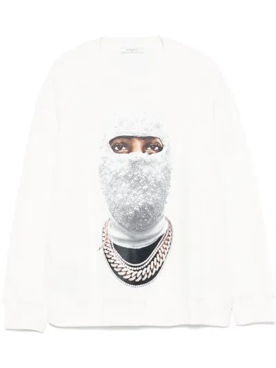 Ih Nom Uh Nit Future Mask Sweatshirt In White