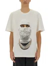 Ih Nom Uh Nit Future Mask T-shirt In White