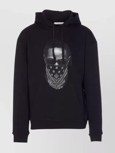 IH NOM UH NIT GRAPHIC HOODED SWEATER KANGAROO POCKET