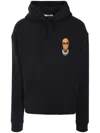 Ih Nom Uh Nit Graphic-print Cotton Hoodie In Black