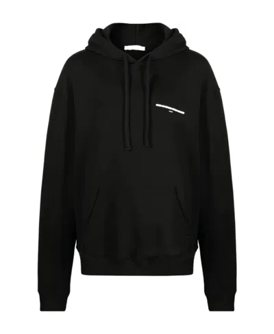 Ih Nom Uh Nit Graphic-print Cotton Hoodie In Black