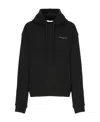 Ih Nom Uh Nit Relaxed Fit Black Hoodie With Graphic Design In Black