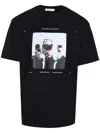 Ih Nom Uh Nit Graphic-print Cotton T-shirt In Black