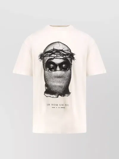 IH NOM UH NIT GRAPHIC PRINT CREW-NECK COTTON T-SHIRT