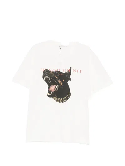 Ih Nom Uh Nit Graphic-print Crew Neck T-shirt In White