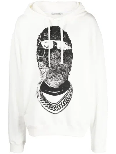 IH NOM UH NIT GRAPHIC-PRINT DRAWSTRING HOODIE