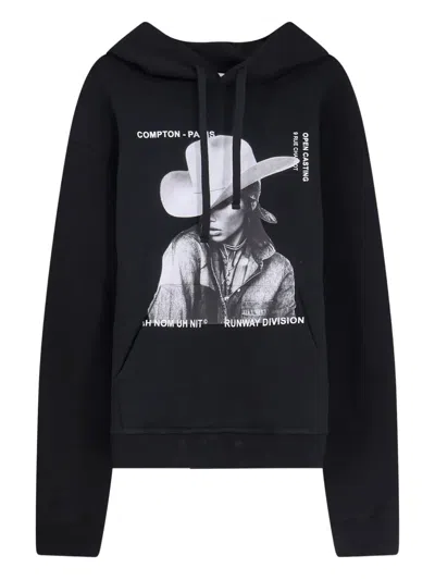 IH NOM UH NIT GRAPHIC-PRINT HOOD HOODIE