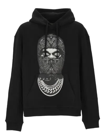 Ih Nom Uh Nit Graphic-print Hoodie In Black