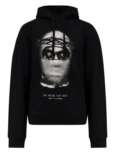 IH NOM UH NIT GRAPHIC-PRINT HOODIE