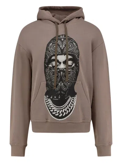 IH NOM UH NIT GRAPHIC-PRINT HOODIE