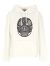 Ih Nom Uh Nit Graphic-print Hoodie In Neutral