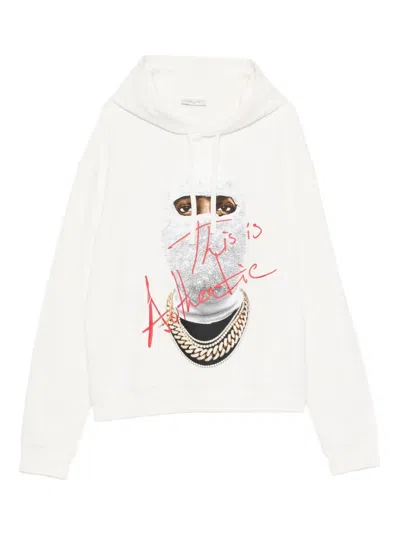 IH NOM UH NIT GRAPHIC-PRINT HOODIE