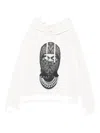 Ih Nom Uh Nit Graphic-print Hoodie In White