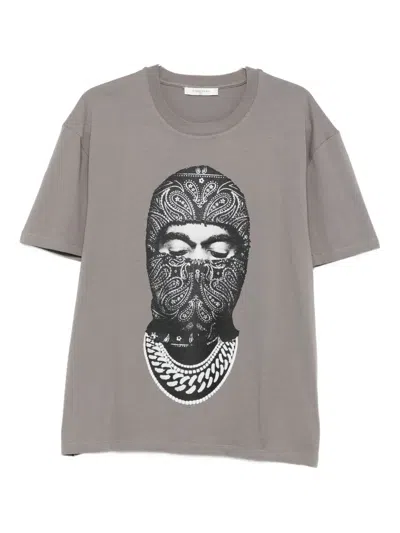 Ih Nom Uh Nit Graphic-print T-shirt In Gray