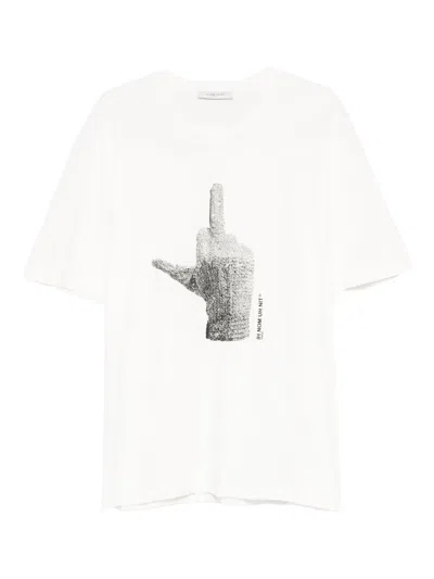 Ih Nom Uh Nit Graphic-print T-shirt In White