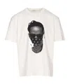 Ih Nom Uh Nit Graphic Printed Crewneck T-shirt In White