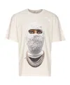 Ih Nom Uh Nit Future Mask Graphic Crewneck T-shirt In White