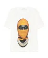 Ih Nom Uh Nit Graphic Printed Crewneck T-shirt In White