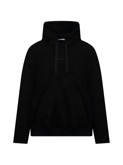 Ih Nom Uh Nit Graphic-print Embroidered Hoodie In Black