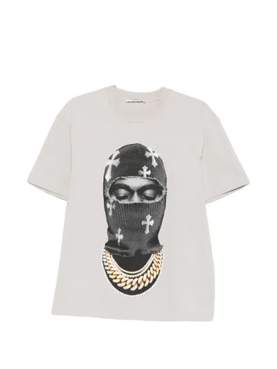 Ih Nom Uh Nit Graphic-print Logo-print T-shirt In Gray