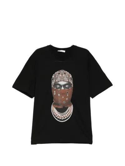 Ih Nom Uh Nit Black Bold Bandana Artwork Graphic T-shirt
